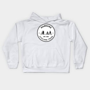 Hawkins Cycling Team II - White - Funny Kids Hoodie